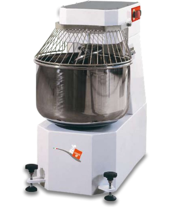 20 kgs (44 lbs) Spiral Mixer - 2 speeds